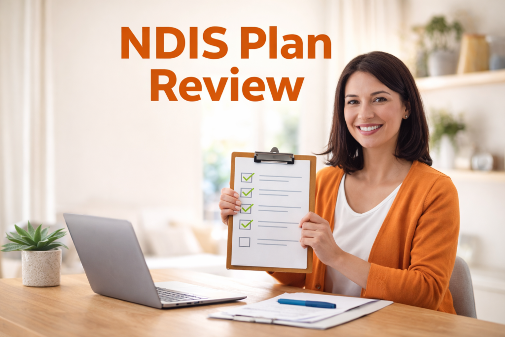 NDIS Plan Review in progress